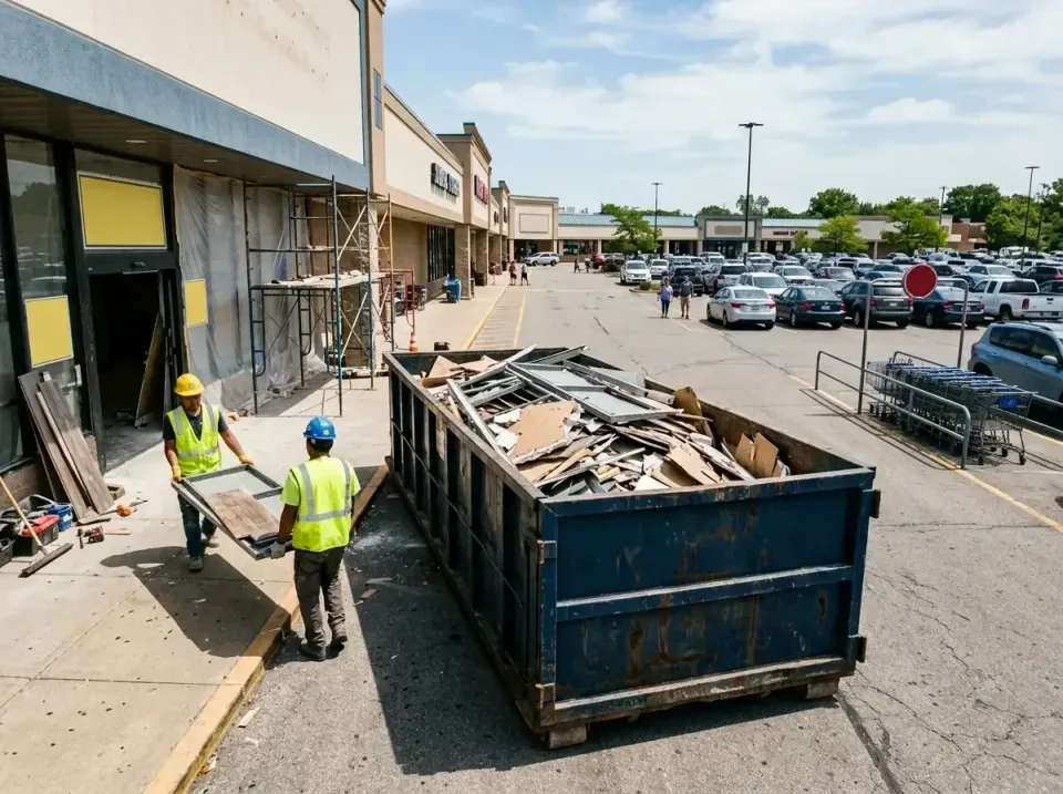 retail-store-renovation-debris-003 — frequently asked questions, Roll-off Dumpster Rentals in Williamsburg, VA